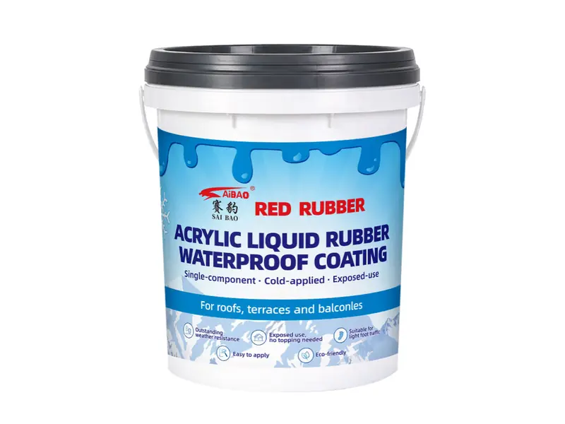 Acrylic Liquid Rubber Waterproof Coating