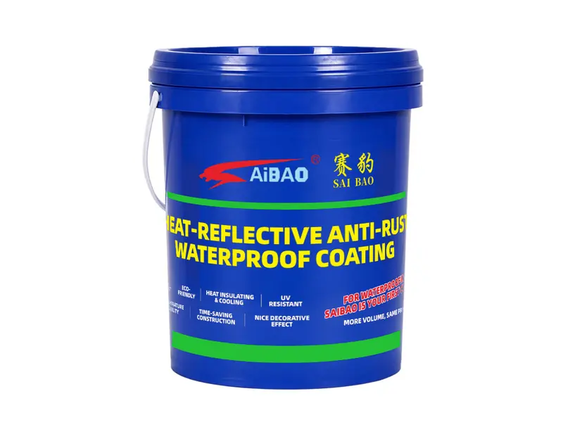 Heat-Reflective Anti-Rust Waterproof Coating